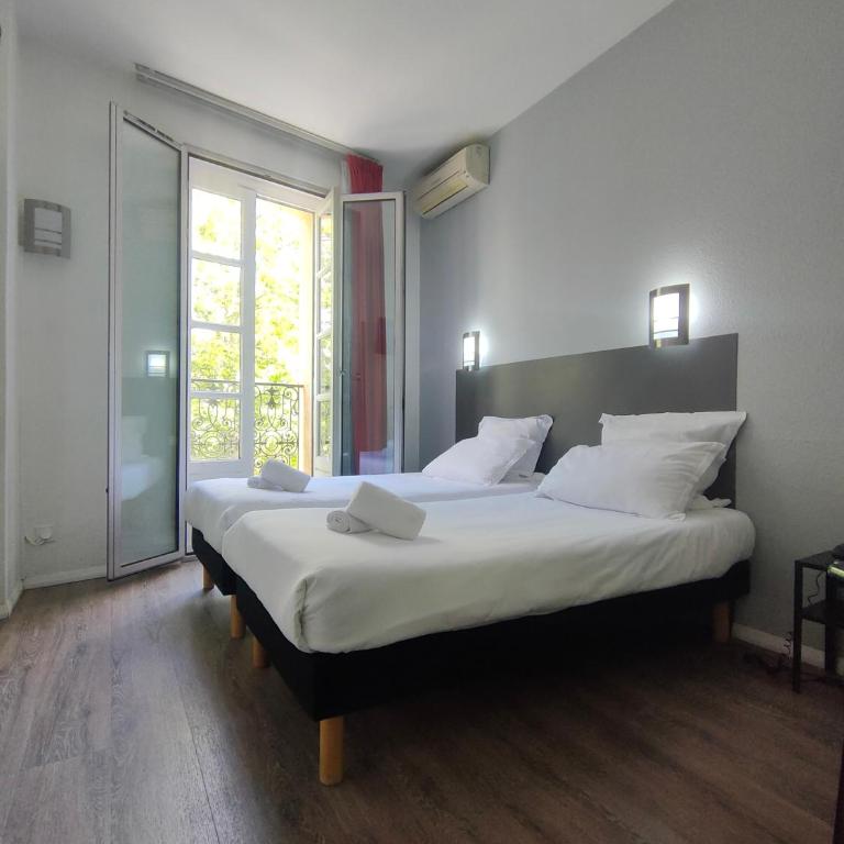Occitania Centre Toulouse Matabiau - Chambre Lits Jumeaux Standard - 1