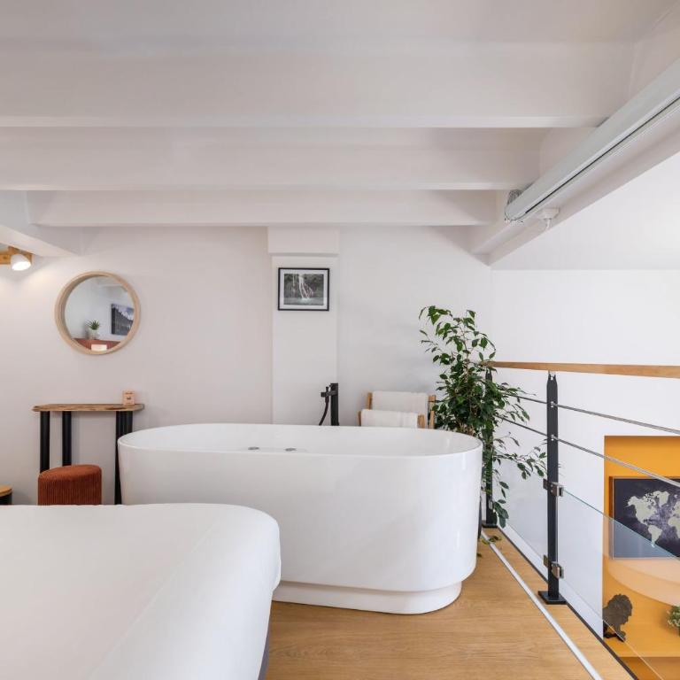 Évasion urbaine loft avec spa et balcon côté Opéra - Appartement - 18