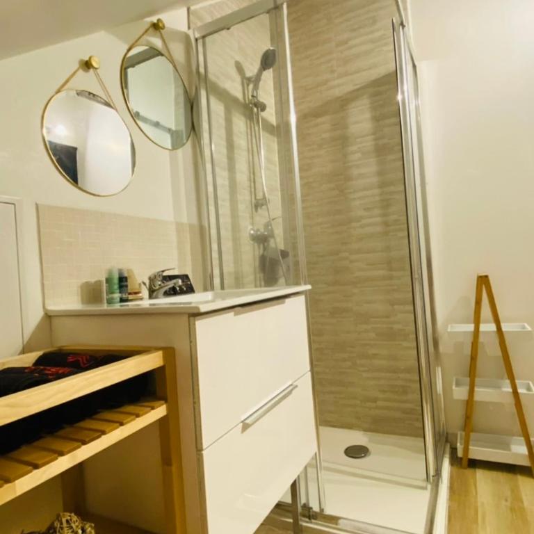 Appartement Atypique- Esprit Atelier Loft - parking privé - Wifi - vidéo - Appartement 1 Chambre - 8