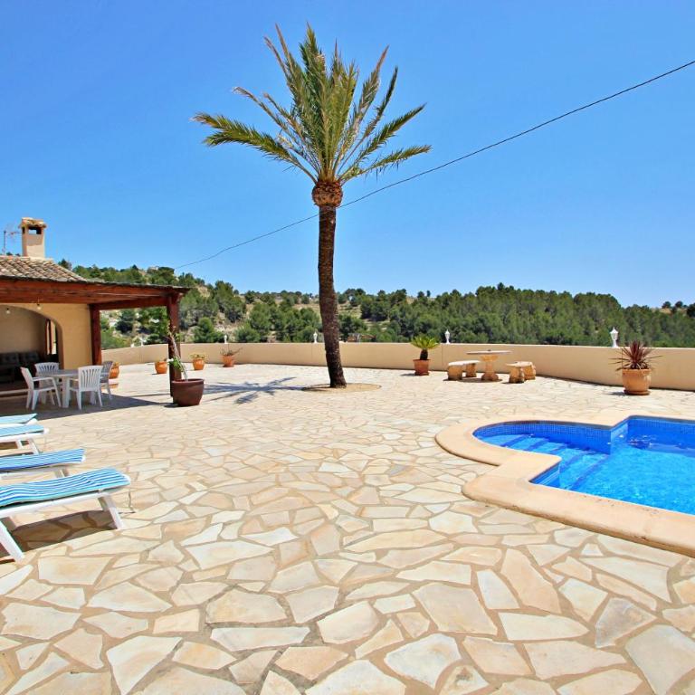 Santa Ana - pretty holiday property with garden and private pool in Benissa - Casa Vacacional de 3 dormitorios - 4