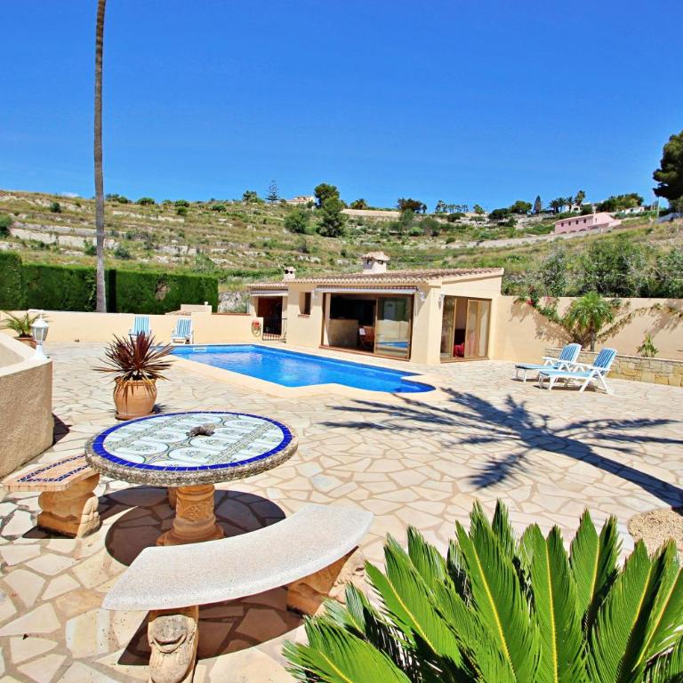Santa Ana - pretty holiday property with garden and private pool in Benissa - Casa Vacacional de 3 dormitorios - 9