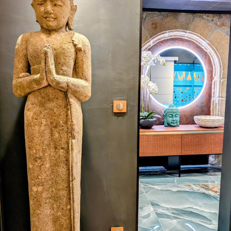 Les suites du Bouddha Bleu - Apartamento Superior con sauna - 16
