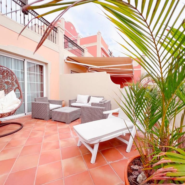 Townhouse in peaceful Palm Mar, Heated Pool, Parking! PM6 - Apartamento de 2 dormitorios - 1