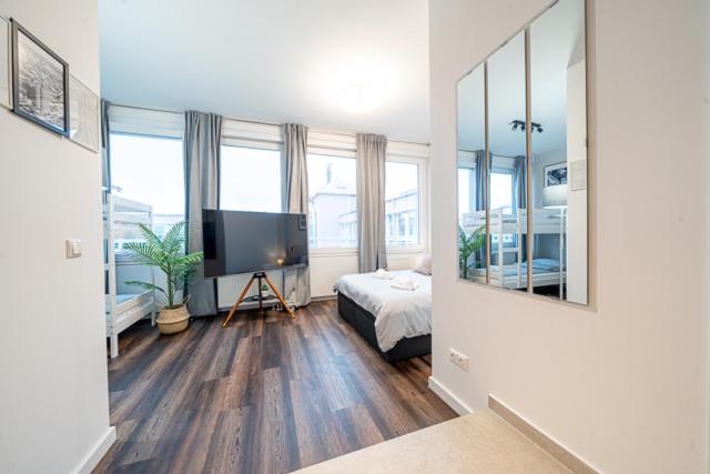 1 Modernes City-Studio für 6 Bogenhausen Nähe Messe - Apartment mit 1 Schlafzimmer - 7