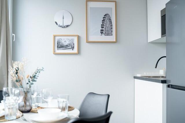 3 Modern city studio for 6 Bogenhausen near Messe Munich - Apartamento de 1 dormitorio - 6