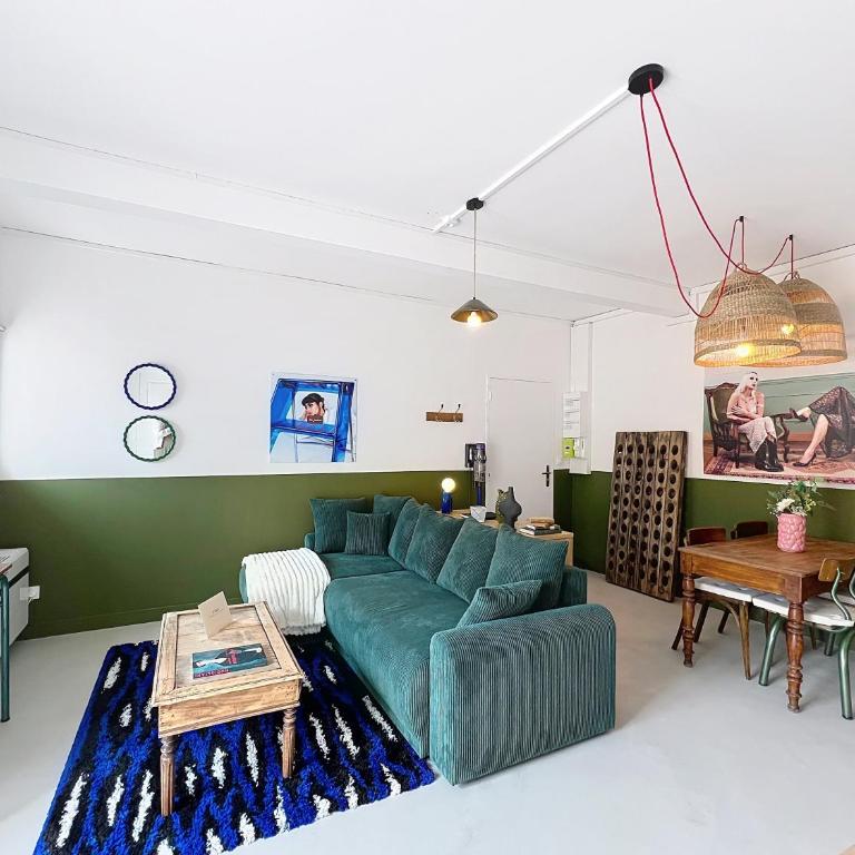 Le Chapitre - Appartement Centre - Terrasse - Climatisation - Reims - One-Bedroom Apartment - 15