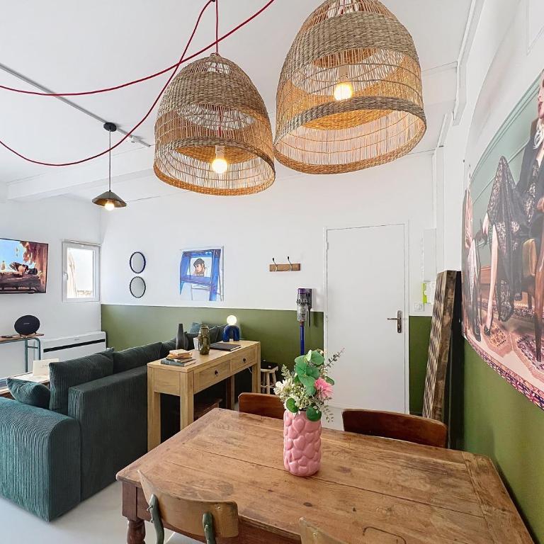 Le Chapitre - Appartement Centre - Terrasse - Climatisation - Reims - One-Bedroom Apartment - 17