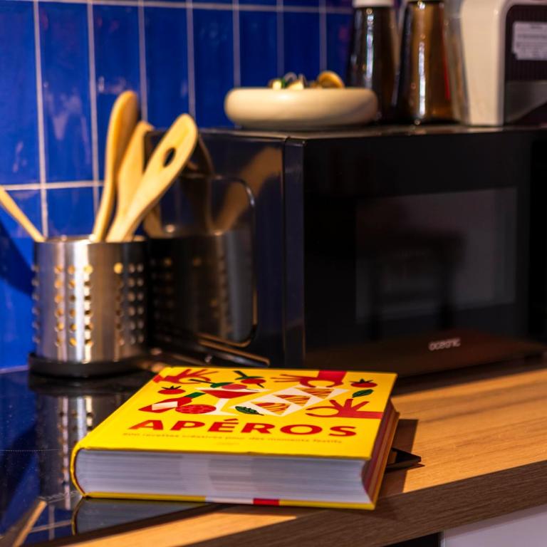Le Chapitre - Appartement Centre - Terrasse - Climatisation - Reims - One-Bedroom Apartment - 16