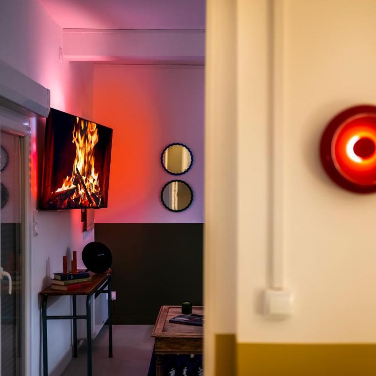 Le Chapitre - Appartement Centre - Terrasse - Climatisation - Reims - One-Bedroom Apartment - 24