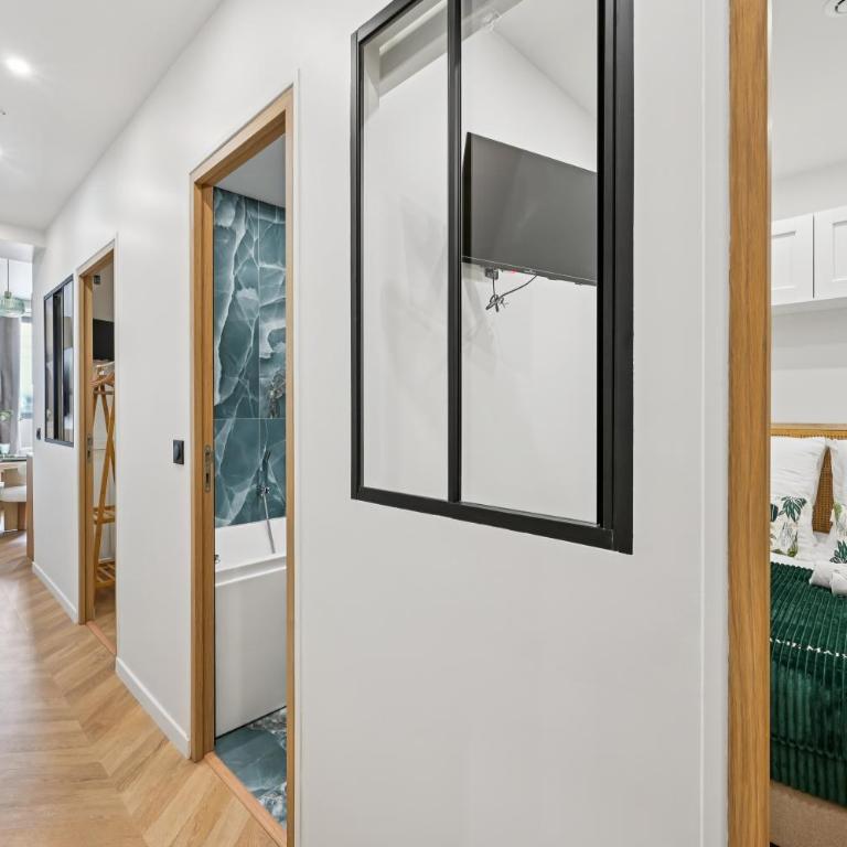 Lavie Maison Sauna Hot Tub & AC in 7th - Appartement 2 Chambres - 12
