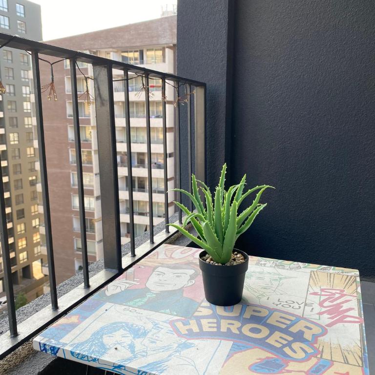 Dpto Económico a 6 min de Plaza Ñuñoa - One-Bedroom Apartment - 6
