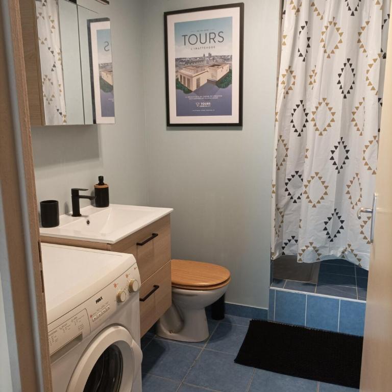 T1 cosy 4 personnes à Tours Nord - Appartamento con 1 Camera da Letto - 4