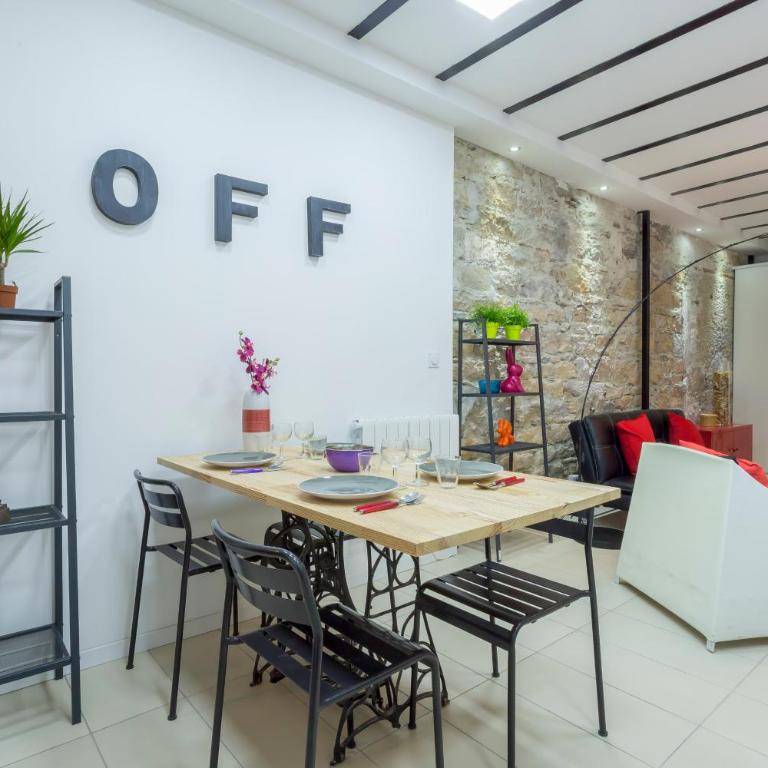 "Casa verde" Superbe duplex 70M2 place Bellecour - Apartamento de 1 dormitorio - 22