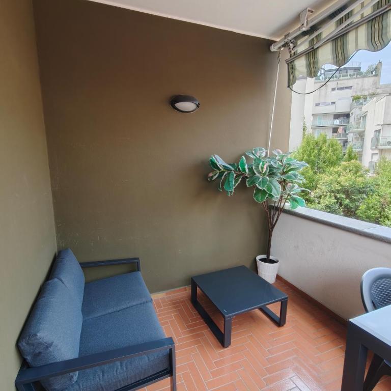 Apartment with Exclusive terrace in Milano Downtown with AC,Wifi,Subway M1 M2 in Shopping Area - Monolocale con Balcone - 4