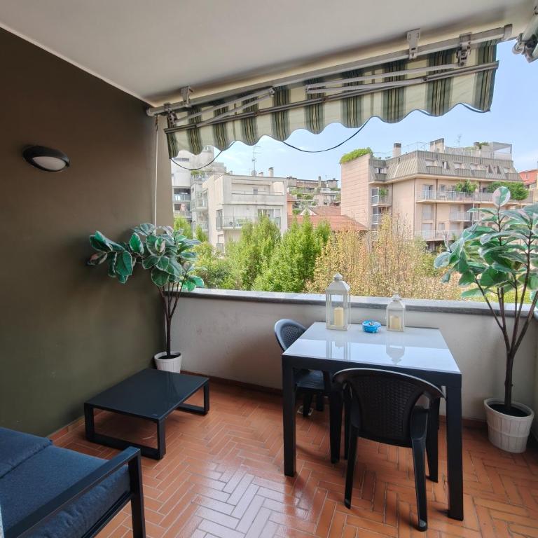 Apartment with Exclusive terrace in Milano Downtown with AC,Wifi,Subway M1 M2 in Shopping Area - Monolocale con Balcone - 12