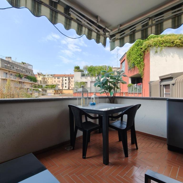 Apartment with Exclusive terrace in Milano Downtown with AC,Wifi,Subway M1 M2 in Shopping Area - Monolocale con Balcone - 13
