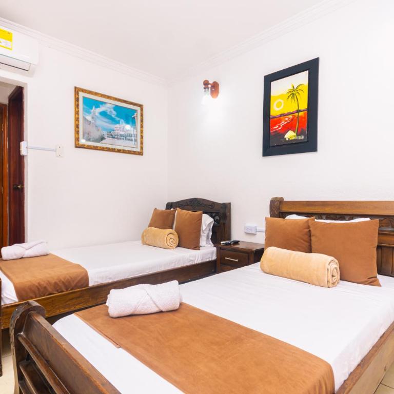Hotel La Casa Del Viajero - Habitación Doble - 2 camas - 4