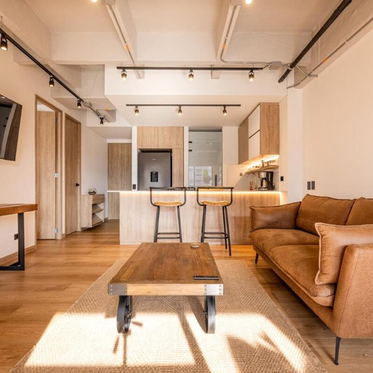 Central, Modern Apartment in Envigado - One-Bedroom Apartment - 2