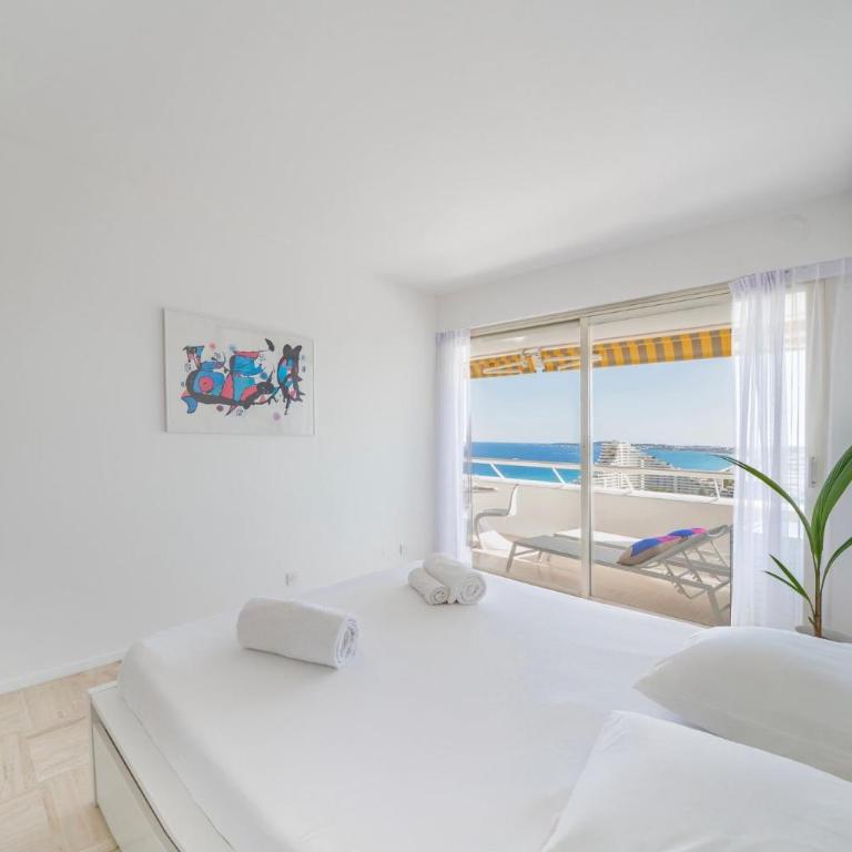 T3 luxe - vue mer panoramique - Marina baie des anges - Appartement 2 Chambres - 7