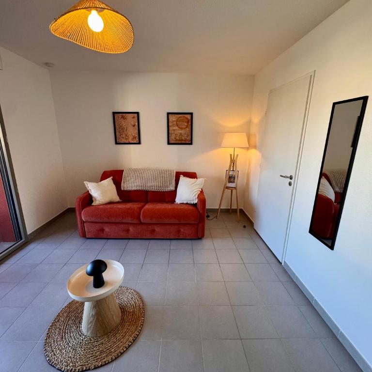 Terrasse, clim et piscine à Aix-en-Provence - Studio with Sofa Bed - 1