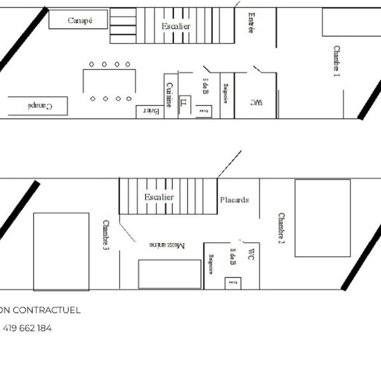 Spacieux duplex 4 pièces pour 8 personnes aux Menuires - FR-1-452-21 - Appartement 3 Chambres - 18