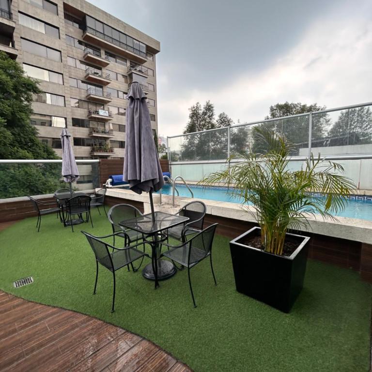 Hermoso depto c/alberca y gym Polanco - Apartamento de 2 dormitorios - 6