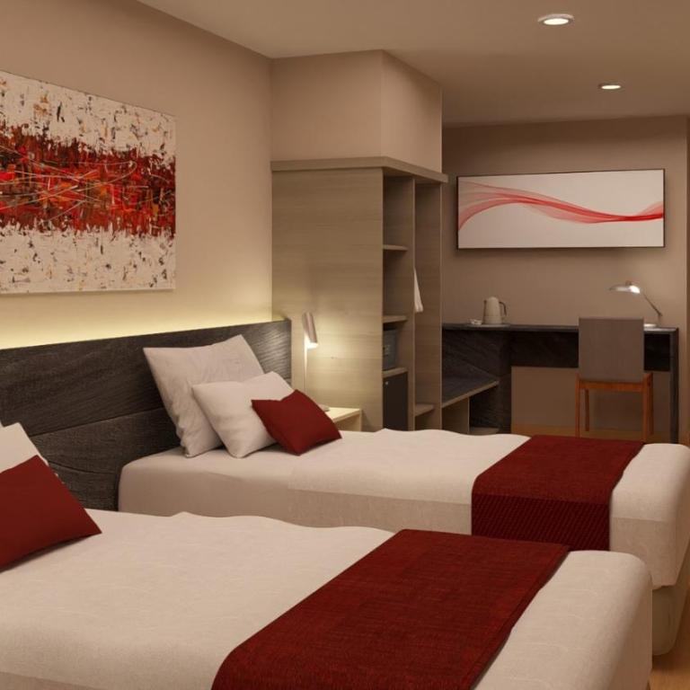 Ramada Suites by Wyndham Asuncion Aeropuerto - Habitación Doble - No fumadores - 2 camas - 2