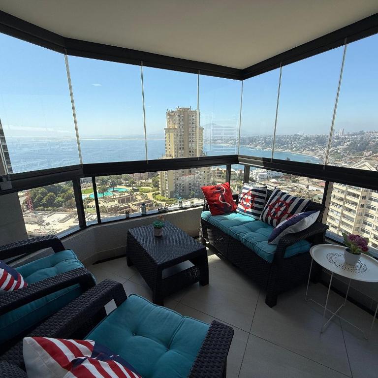 Hermoso y acogedor depto en Costa de Montemar - Apartamento - 6