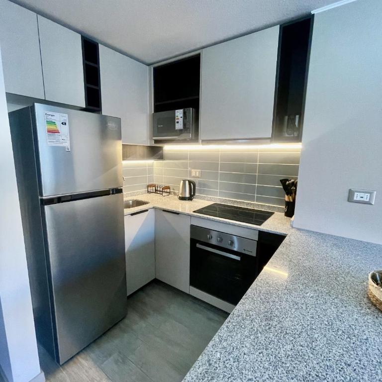 Apartamento Movistar Arena, con Sofá cama, Wifi, calefacción, Lavandería, Piscina - Apartamento de 1 dormitorio - 23