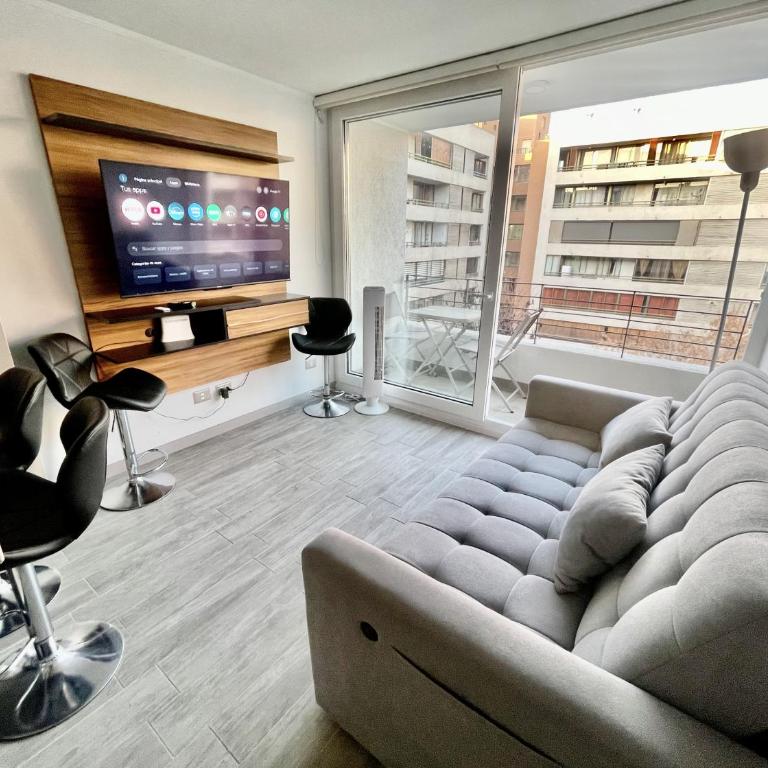 Apartamento Movistar Arena, con Sofá cama, Wifi, calefacción, Lavandería, Piscina - Apartamento de 1 dormitorio - 29