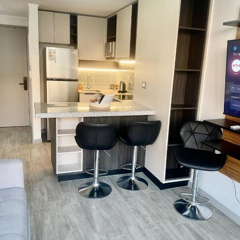 Apartamento Movistar Arena, con Sofá cama, Wifi, calefacción, Lavandería, Piscina - Apartamento de 1 dormitorio - 30