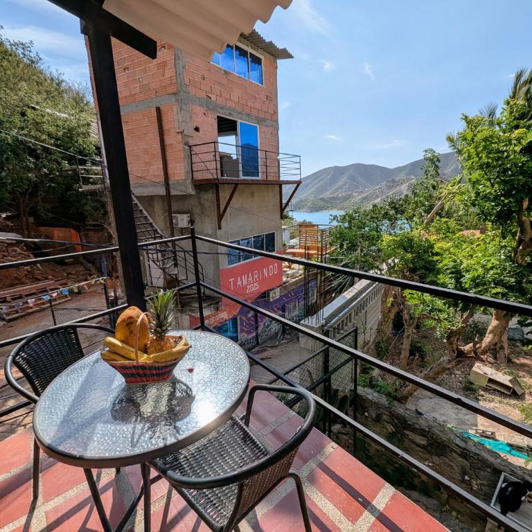 Casa de Piedra Taganga - Habitación Doble con vistas al mar - 18
