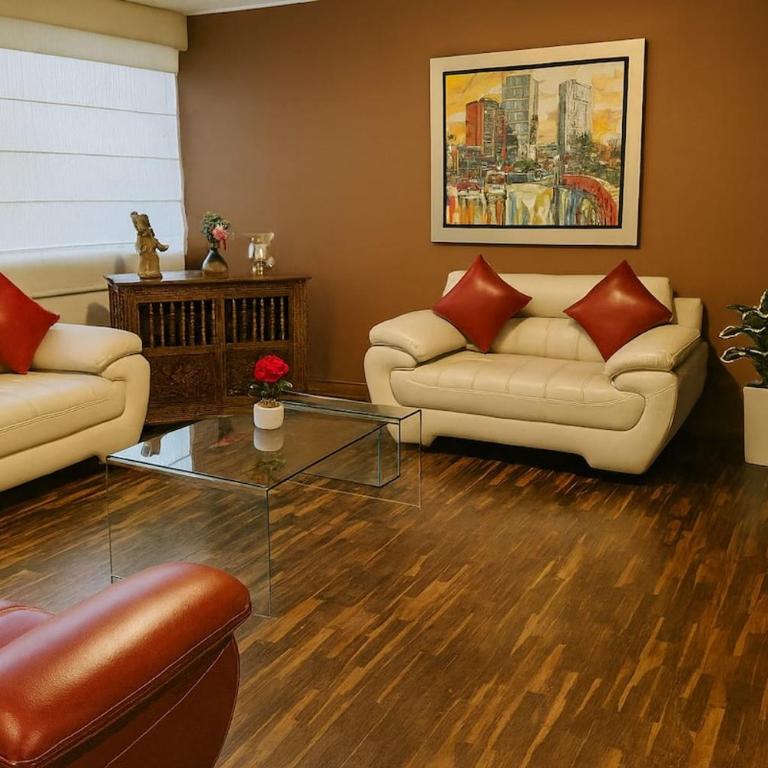 Bella vista al mar y Larcomar - Miraflores - Three-Bedroom Apartment - 6