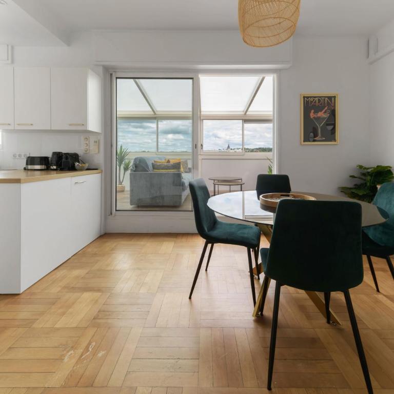 Le Carnot - Appartement design 2 pièces Centre Ville - Appartement 1 Chambre avec Vue - 13