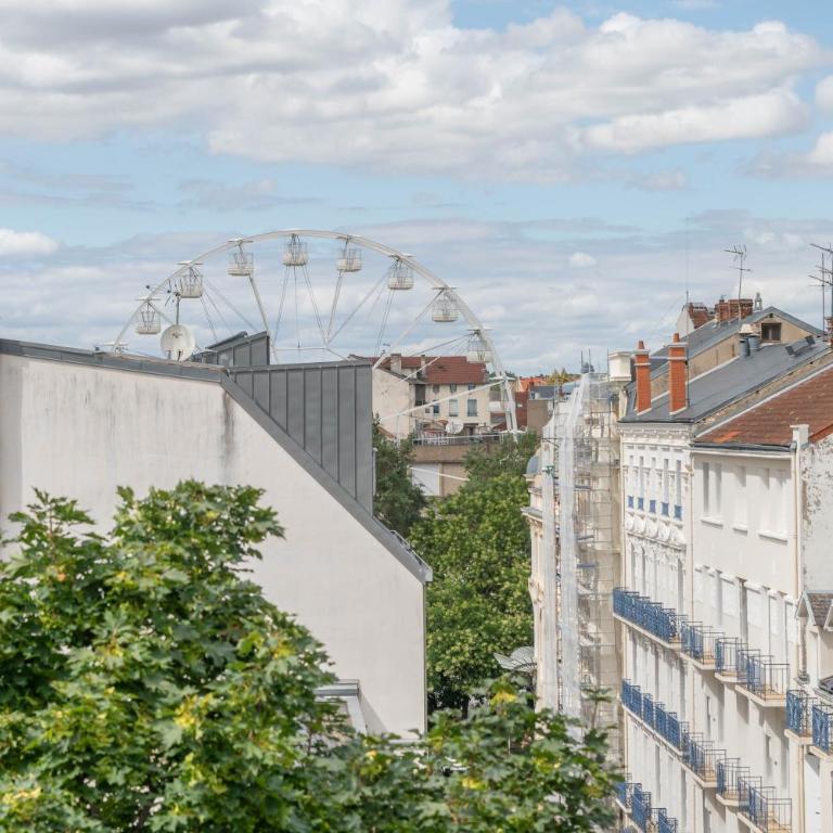 Le Carnot - Appartement design 2 pièces Centre Ville - Appartement 1 Chambre avec Vue - 52