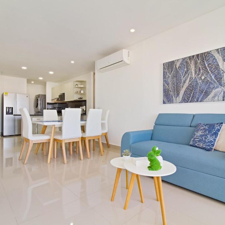 Fully furnished apartment, floor 33, with sea view - Three-Bedroom Apartment - 31