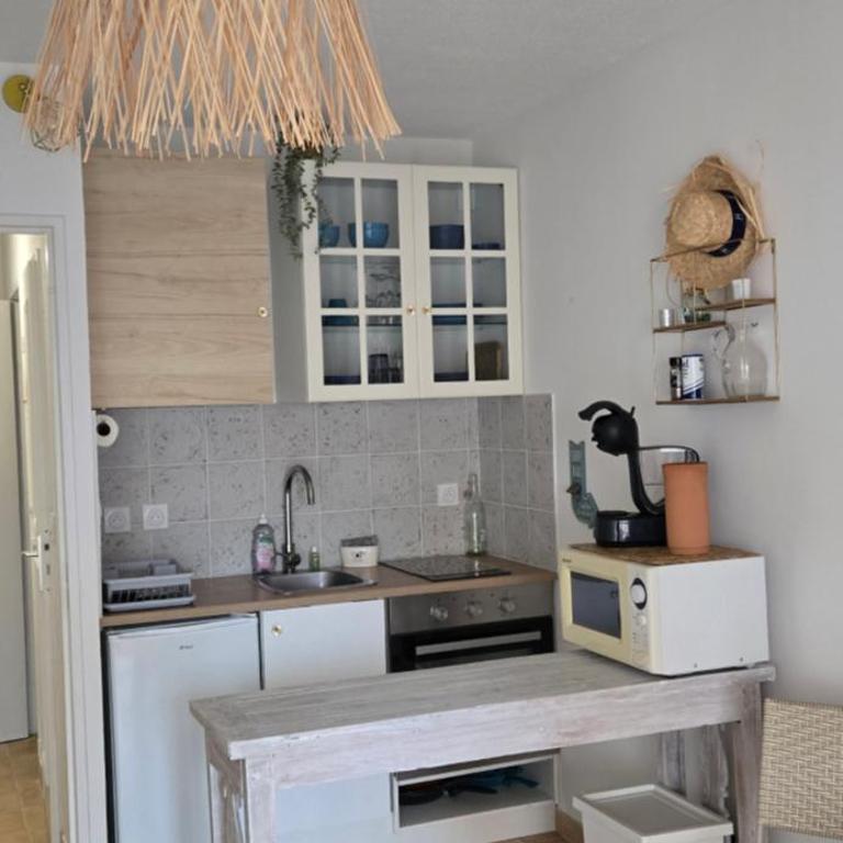 Studio avec terrasse proche plages - Apartamento de 1 dormitorio - 7