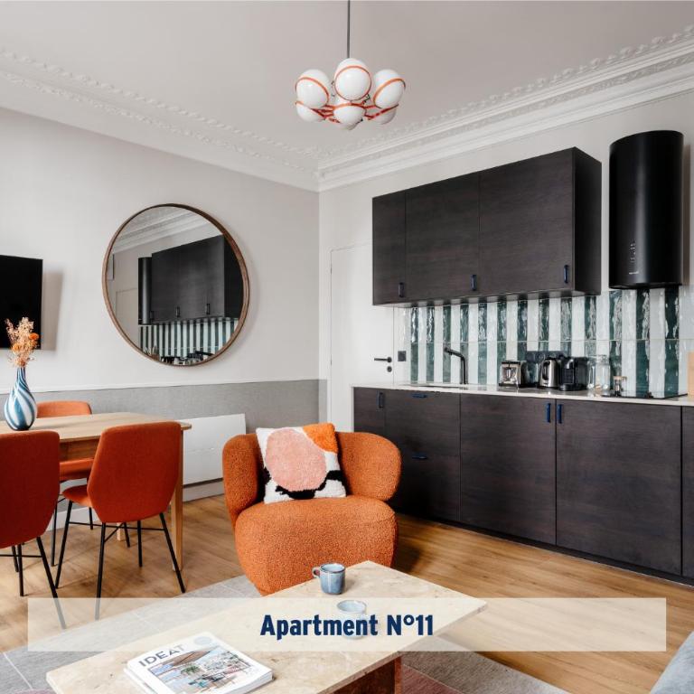 Edgar Suites Saint-Lazare - Amsterdam - Appartement N° 11 : 1 Chambre - 3