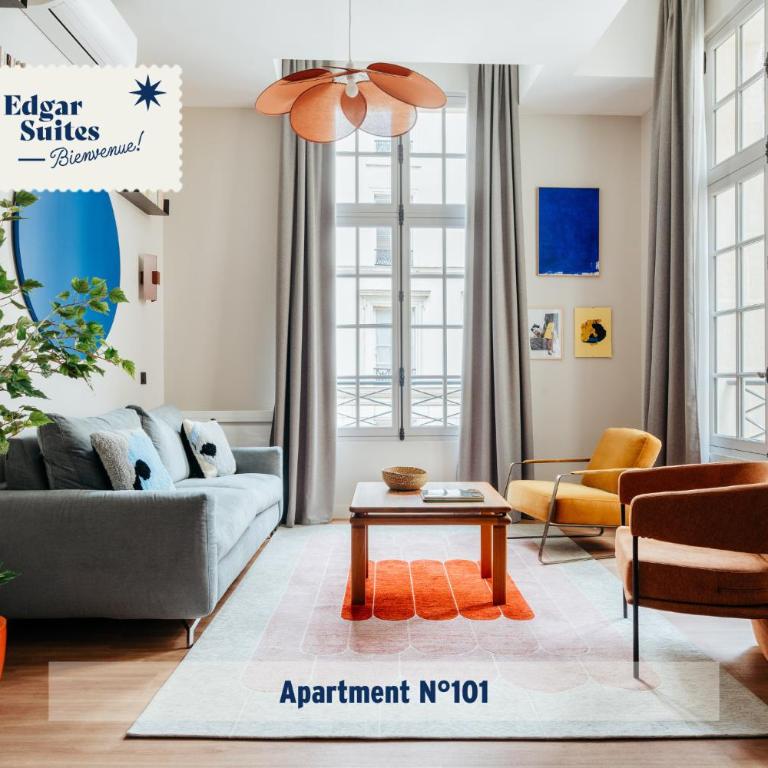 Edgar Suites Louvre - Jour - Appartement N° 101 : 3 chambres - 1