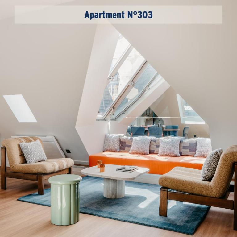 Edgar Suites Louvre - Jour - Appartement N° 303 : Suite prestige, 3 chambres - 12
