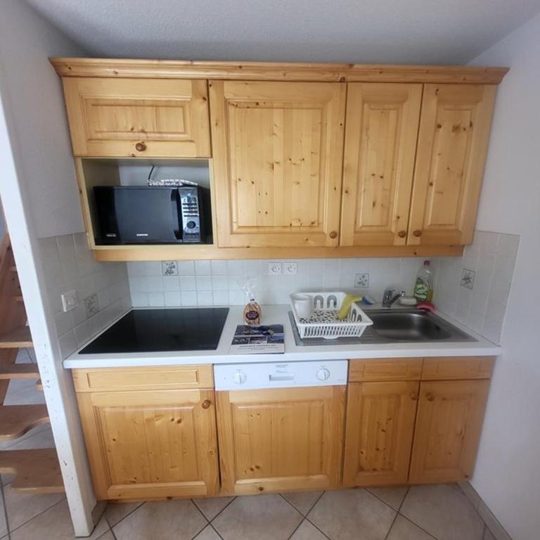 Duplex 3 pièces 6 pers sous les toits avec balcon et garage - Montgenèvre - FR-1-266-163 - Apartamento (6 adultos) - 12