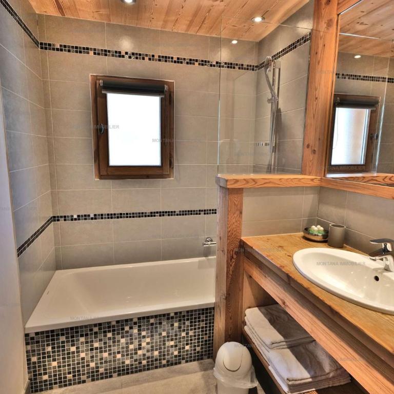 Superbe 5 pièces rénové avec sauna, hammam, jacuzzi, proche télécabines et village, idéal 12/14 pers. - FR-1-458-101 - Apartamento (16 adultos) - 21