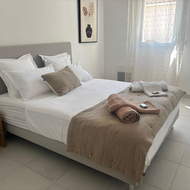 Very comfortable air-conditioned 2 rooms with direct beach access and a free parking - Appartement 1 Chambre - 5