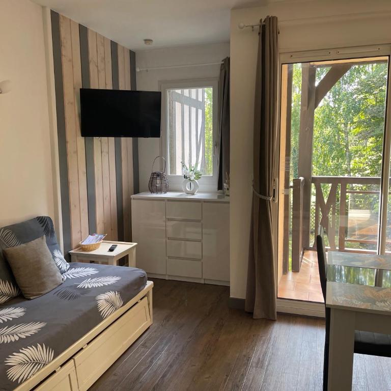 Appartement Deauville avec piscine - Résidence du Golf - Appartement 1 Chambre - 8