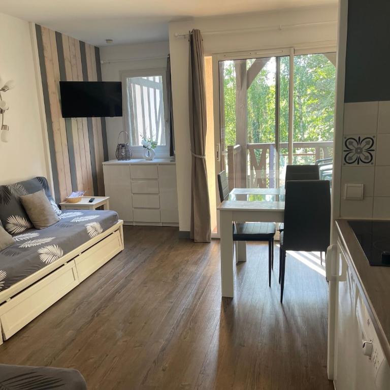 Appartement Deauville avec piscine - Résidence du Golf - Appartement 1 Chambre - 11