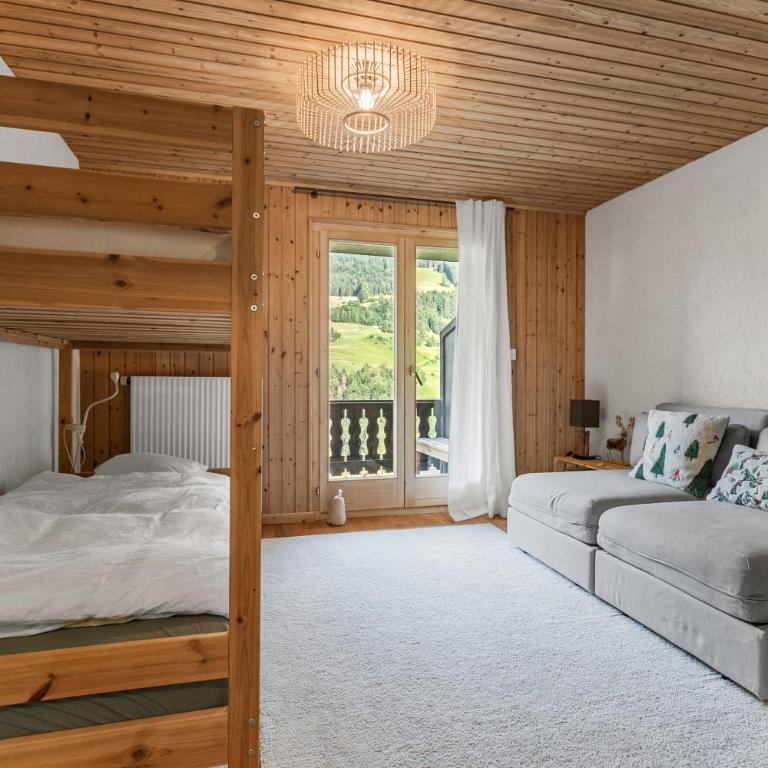 Val d'Illiez, 6 pers - balcon et vue - parking - Apartment mit 2 Schlafzimmern - 4
