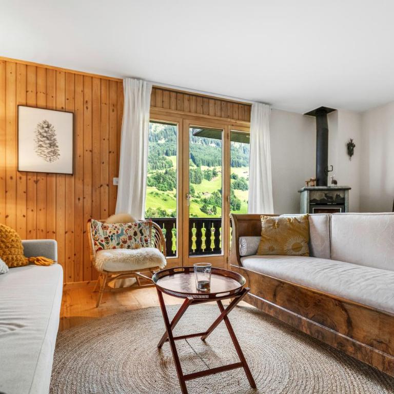Val d'Illiez, 6 pers - balcon et vue - parking - Apartment mit 2 Schlafzimmern - 2