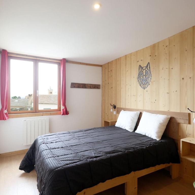 Le Hibou - Grand Appartement, Vue Montagne - Appartement 2 Chambres avec Vue sur la Montagne - 12