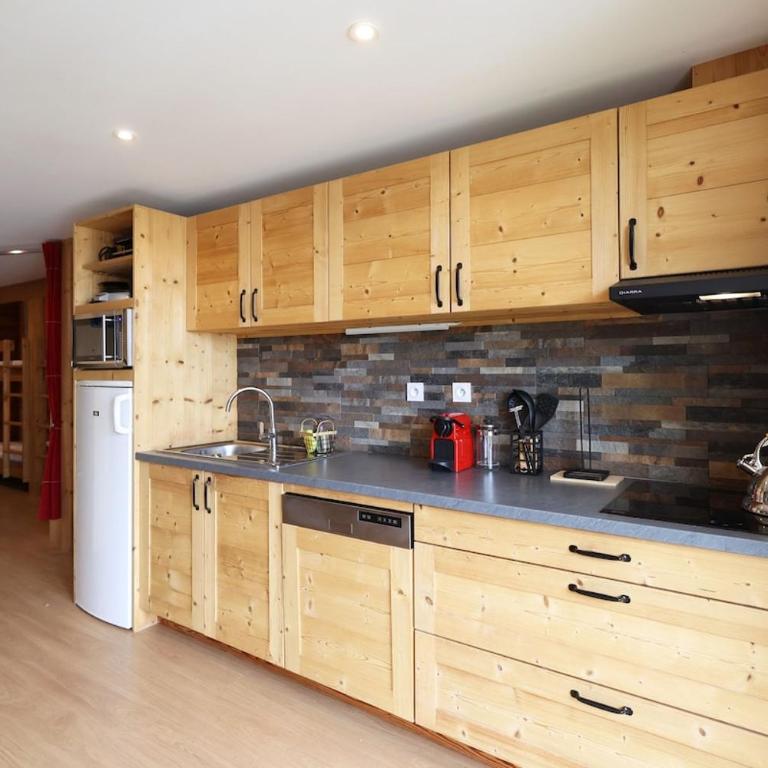 Le Hibou - Grand Appartement, Vue Montagne - Appartement 2 Chambres avec Vue sur la Montagne - 8
