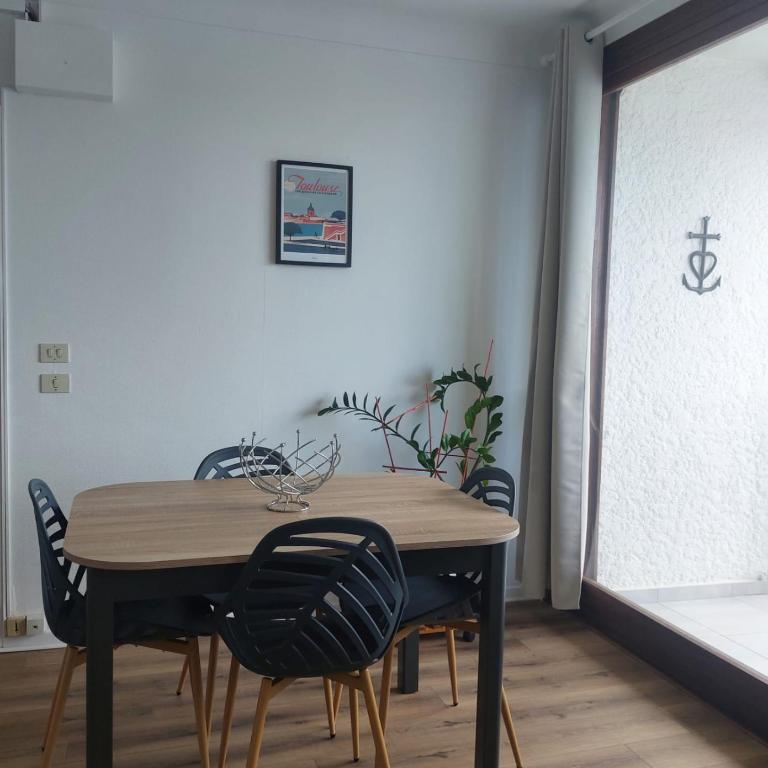 Très belle vue mer T3 tt confort clim 4 pers, proche plages - Appartement 2 Chambres - 6